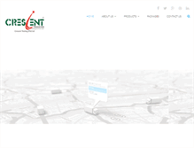 Tablet Screenshot of crescenttrack.com